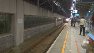 20221119 我所搭的台灣高鐵車次858台中進站中