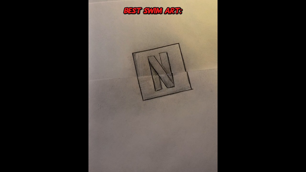 Best swim art ☠️🔥 part 17 #art #shorts #trollface #memes #funny #edit