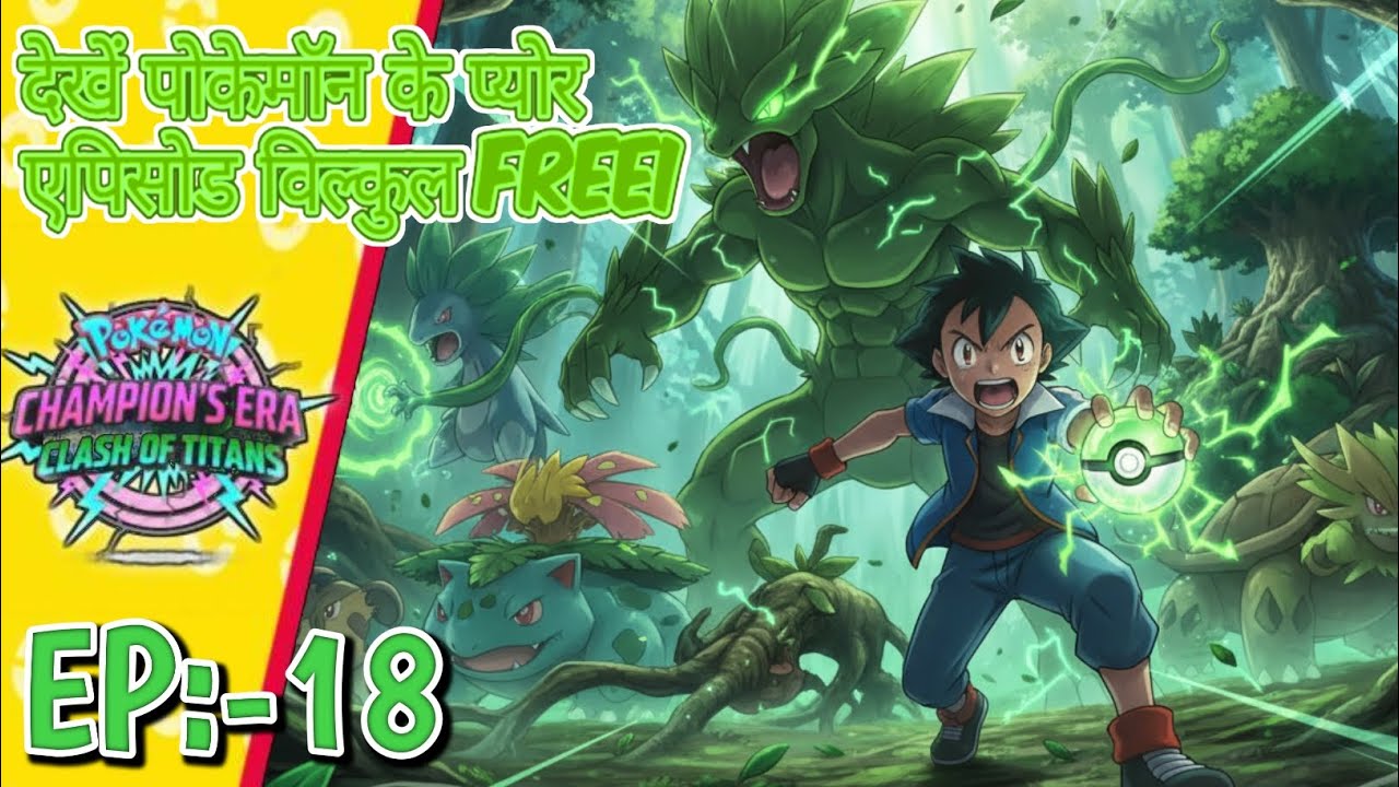 Dragon Master Clair vs Sinnoh Champion Cynthia 🔥 | Champion’s Era | Hindi