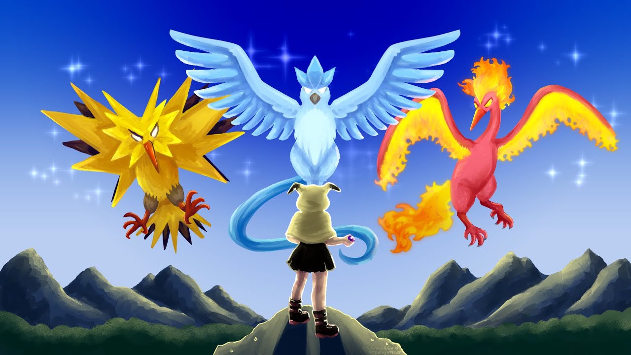 I Caught Every Shiny Legendary Kanto Bird in Pokemon LGPE!