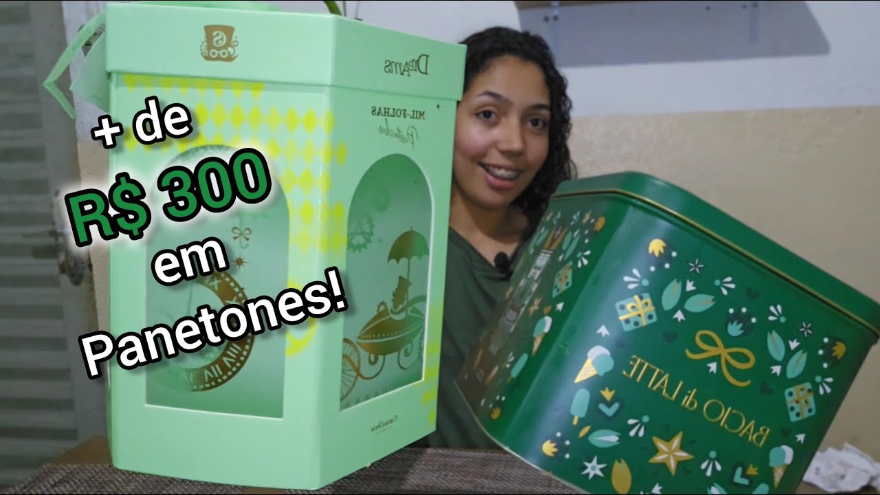 Experimentei os PANETONES de PISTACHE da CACAU SHOW e BACIO di LATTE - valem tudo isso mesmo??
