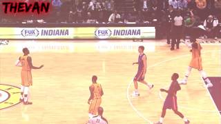 Paul George Drains the Deep 3 Pointer!
