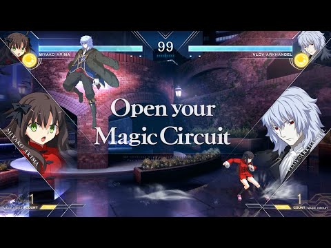 【MELTY BLOOD: TYPE LUMINA「有間都古vsヴローヴ」ゲームプレイ動画➁】