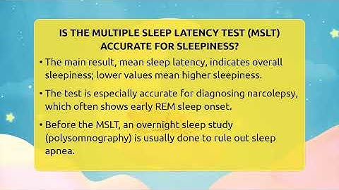Is The Multiple Sleep Latency Test (MSLT) Accurate For Sleepiness? - Sleep Apnea Support Network