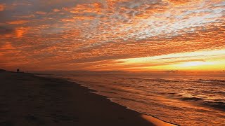 No Copyright Background Video Nature Sunset Beach (No Sound, No Music)   Free Stock Footage