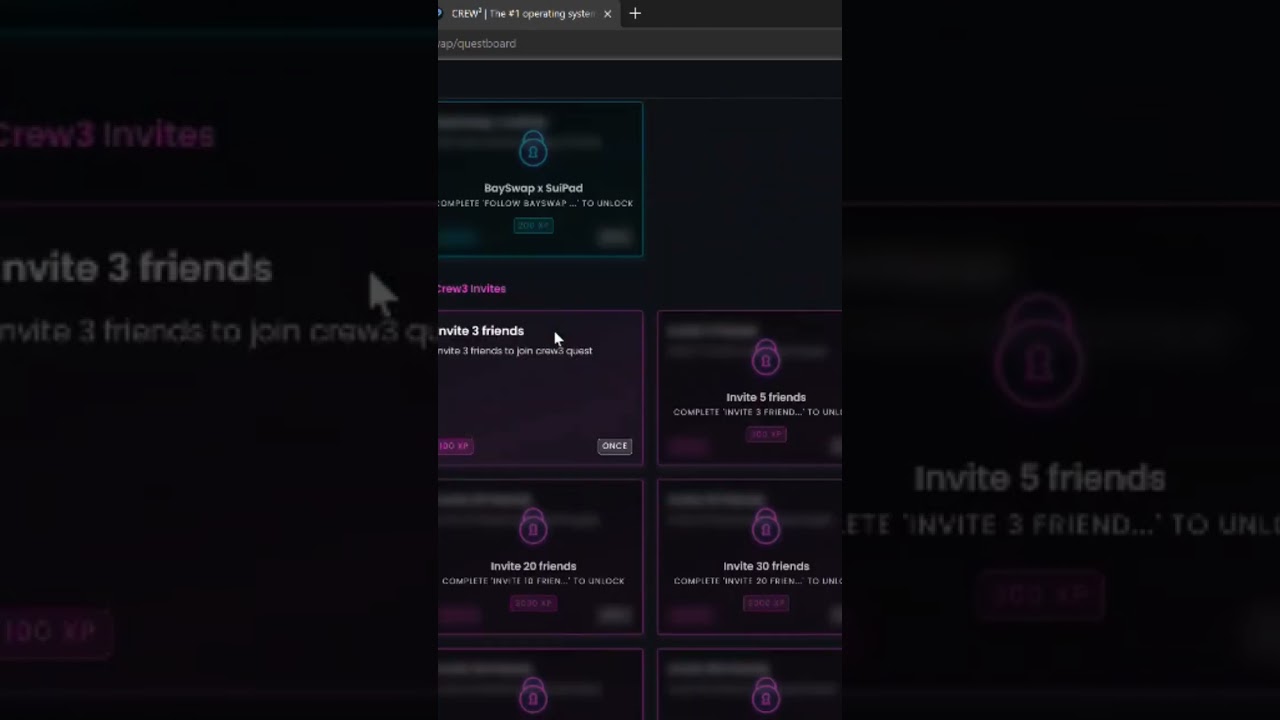 Get free Bay og Top project in Sui ecosystem 