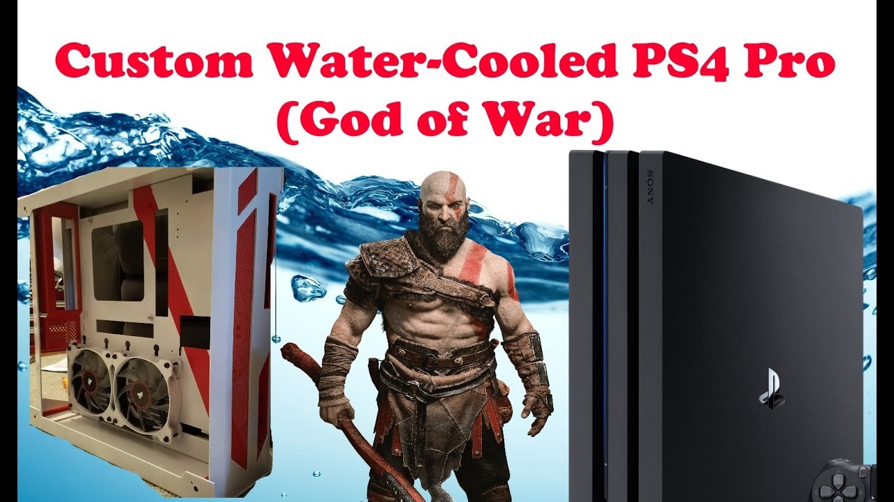 foretrække Supersonic hastighed gentage PS4 Pro Water Cooled (Part 1) The Case - YouTube
