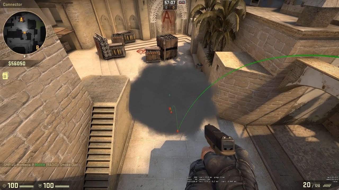 Csgo Jungle Smoke : Jungle&Connector Smoke From A Ramp – BYGS