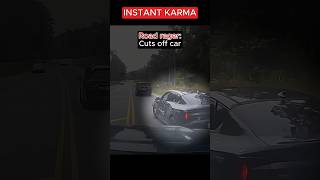This Road Rager Got Instant Karma #roadrage #traffic #karma #instantkarma