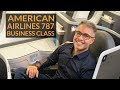 Como é voar na AMERICAN AIRLINES - BUSINESS CLASS B787-9 DREAMLINER - De São Paulo a Los Angeles