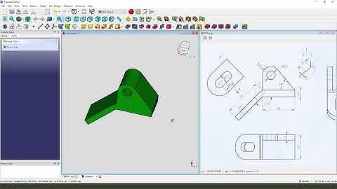 FreeCAD Tutorial for beginners,basic model exercise-57