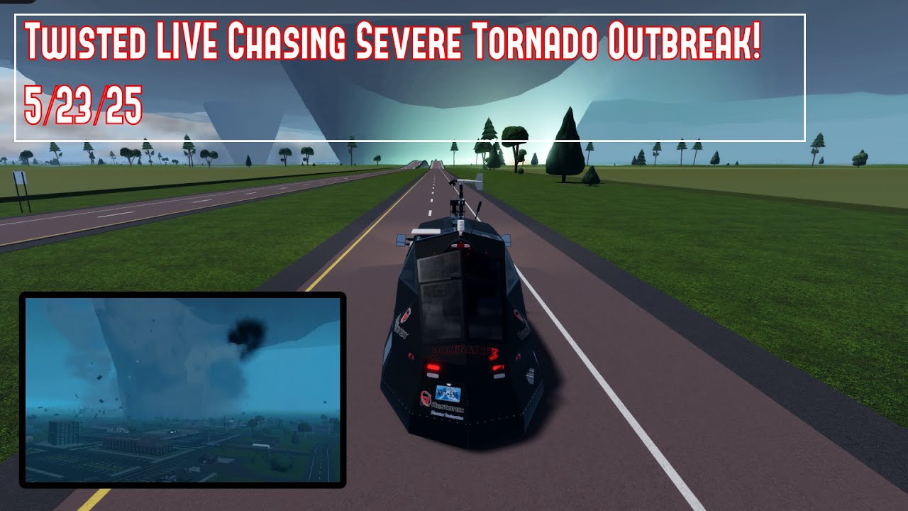 Twisted LIVE Chasing Severe Tornado Outbreak! - YouTube
