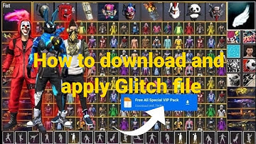 HOW TO APPLY GLITCH FILE WITH ZARCHIVER|GLITCH FILE USE KAISE KARE.HOW TO APPLY GLITCH FILE IN HINDI