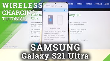 How to Turn On Wireless Power Sharing in SAMSUNG Galaxy S21 Ultra
