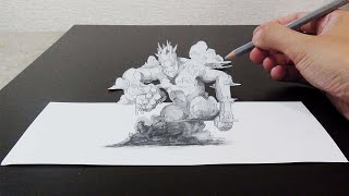 【 3D Drawing jojo】Drawing  weather report JOJO'S BIZARRE ADVENTURE Part6 - Speed Draw