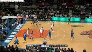Tim Thomas dunks on Jordan Hill. (1/24/10)