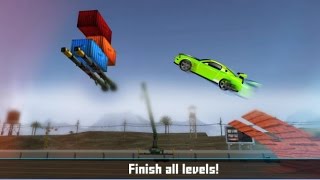 Floating Base Cars Stunts Android Gameplay HD screenshot 4