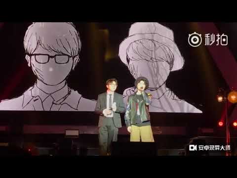毛不易和廖俊涛合唱《好久不见》-明日之子重庆巡回演唱会
