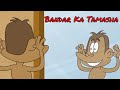 Bandar Ka Tamasha Ep - 80 - Pyaar Mohabbat Happy Lucky - Funny Hindi Cartoon Show - Zee Kids