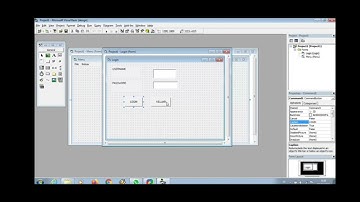 MEMBUAT APLIKASI SEDERHANA MENGGUNAKAN MICROSOFT ACCES DAN VISUAL BASIC.6 MENU,LOGIN,EDIT HAPUS
