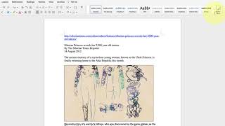 Fixing a word doc for accessibility in Canvas