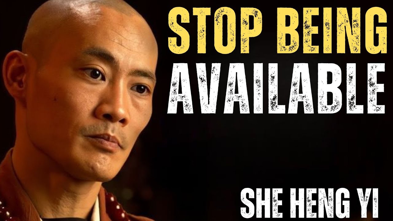 Stop Being Available | Protect Your Time, Earn Respect, and Take Control of Your Life || SHE HENG YI