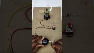 Hand Crank Energy Creates a Rotating Circle of Light