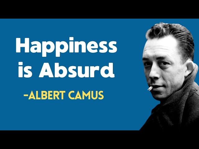 The Philosophy of Albert Camus: Life's Absurdity