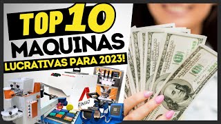 ✅ TOP 10 MÁQUINAS LUCRATIVAS 2023: Veja IDEIAS De MÁQUINAS Para GANHAR DINHEIRO Em 2023 ✅