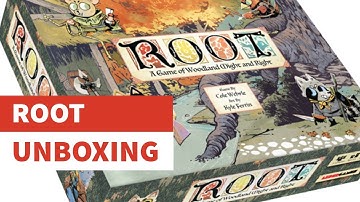 Root - Board game unboxing in lesson 60 seconds!
