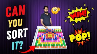 Color Ball Sorting ASMR | So Satisfying! 🔥 screenshot 5