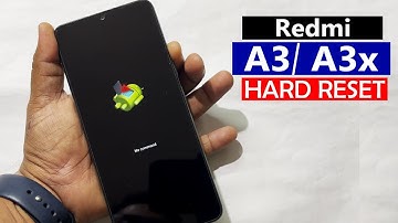 Redmi A3/ A3x : Hard Reset | Forgot Password | Screen Unlock