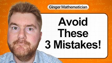 The 3 WORST iGCSE Maths Mistakes To Avoid!