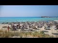 Пляж Нисси Бич - Nissi Beach в Айа-Напе на Кипре.