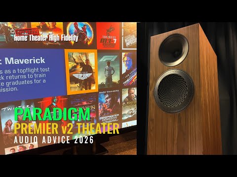 Paradigm Premier v2 Theater at Audio Advice Live 2026
