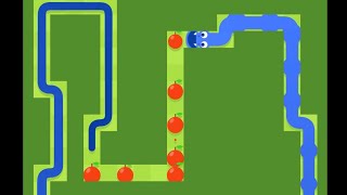 Google Snake Level Editor - Level 5 in 18.532s (Speed Fast)