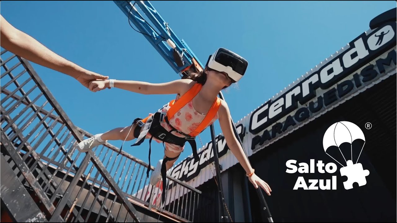 Registro em vídeo da quinta edição do projeto Salto Azul, em Anápolis