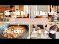Day in the Life // Fall Recipes, Clean with Me, Toddler Activities, and Fall Porch Decor