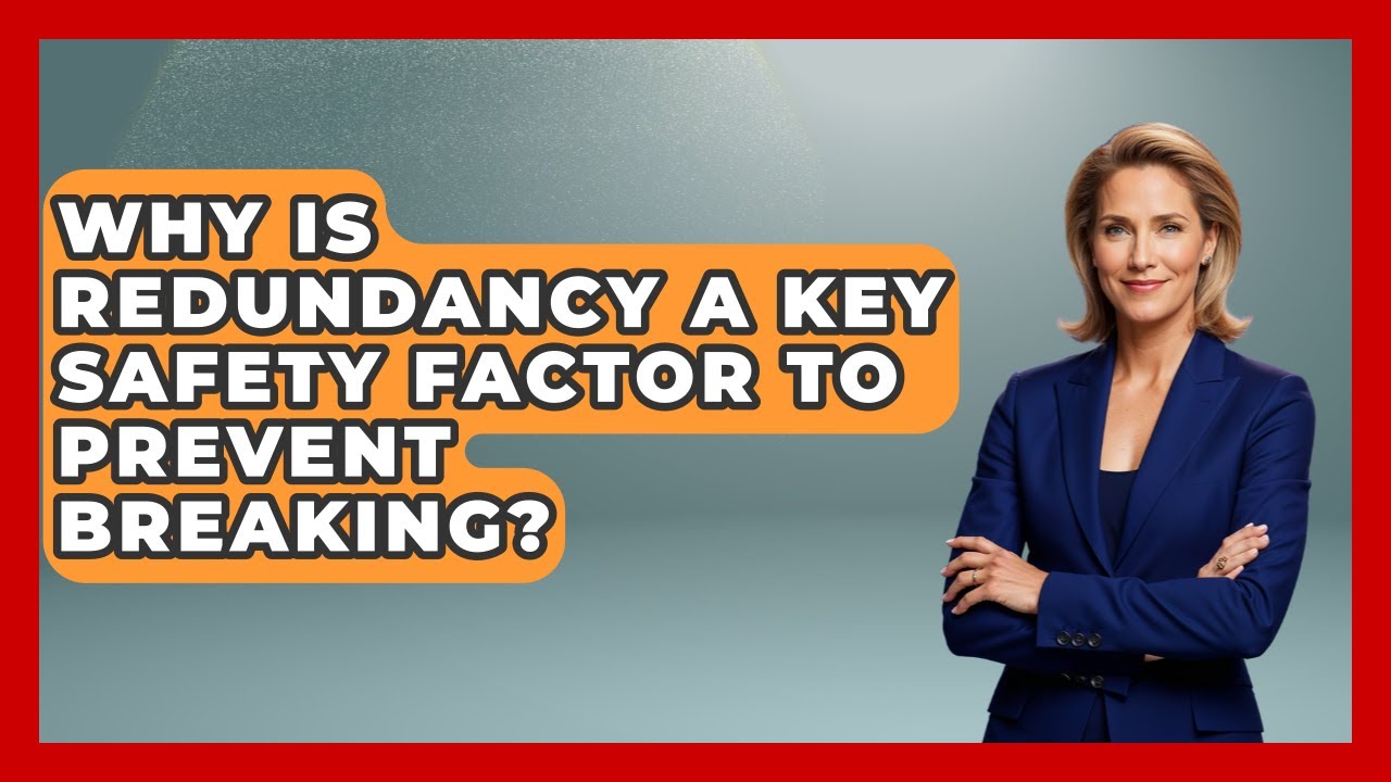 Why Is Redundancy A Key Safety Factor To Prevent Breaking? - How Things Break