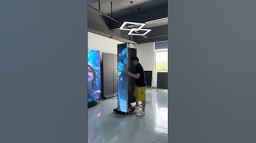 You can fold it any way you want#leddisplayfactory #ledposterscreen  #ledadvertisingscreen