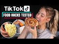 Testing VIRAL TIK TOK FOOD HACKS & RECIPES... What's Worth Trying??