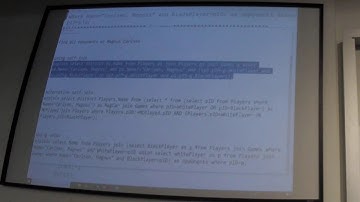 Database Systems (Spring 2019) Lecture 21