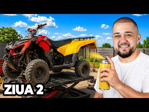 AM REPARAT CEL MAI IEFTIN ATV SĂ FAC TURUL ROMÂNIEI CU EL