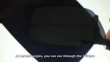 Polarization with 3 Filters