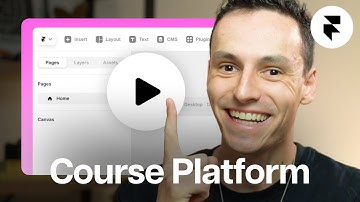 How I built my Framer Course in Framer