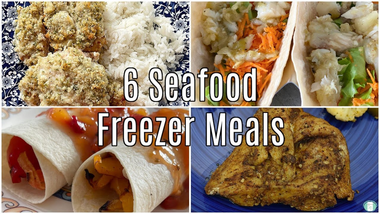 Seafood Freezer Meals YouTube