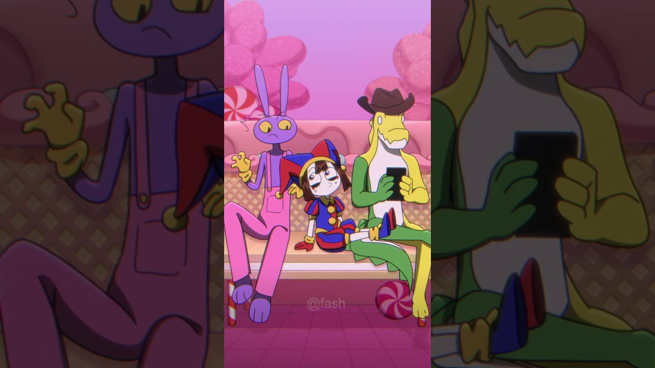 Jax X Pomni Gummigoo The Amazing Digital Circus Animation 