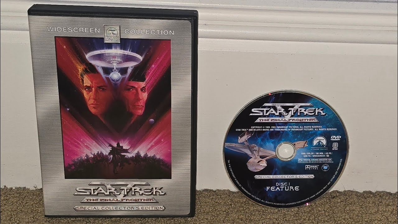 Star Trek V The Final Frontier USA DVD Walkthrough (2003) - YouTube