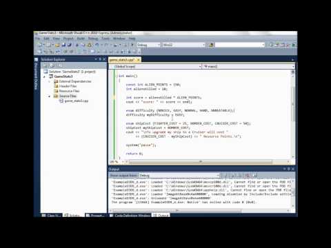 C++ const and enum