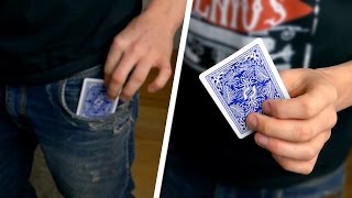 Card To Pocket - Card Trick Tutorial